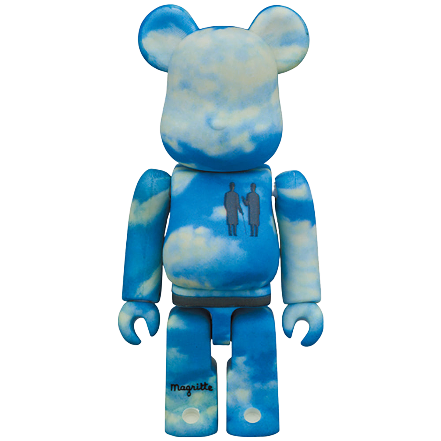 BE@RBRICK Rene Magritte "La Reconaissance Infinie (Infinite Recognition) 1963／ The Castle of the Pyrenees" 100％ & 400％