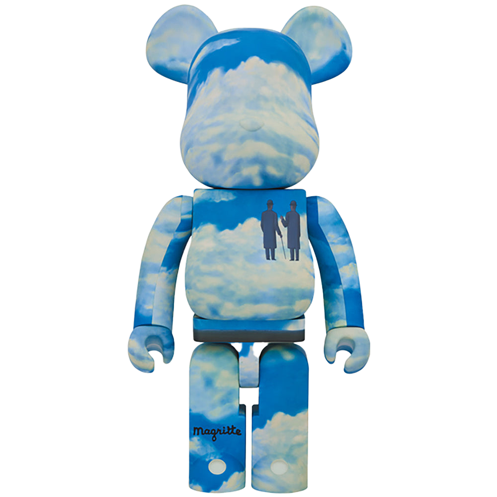 BE@RBRICK Rene Magritte "La Reconaissance Infinie (Infinite Recognition) 1963／ The Castle of the Pyrenees" 1000％