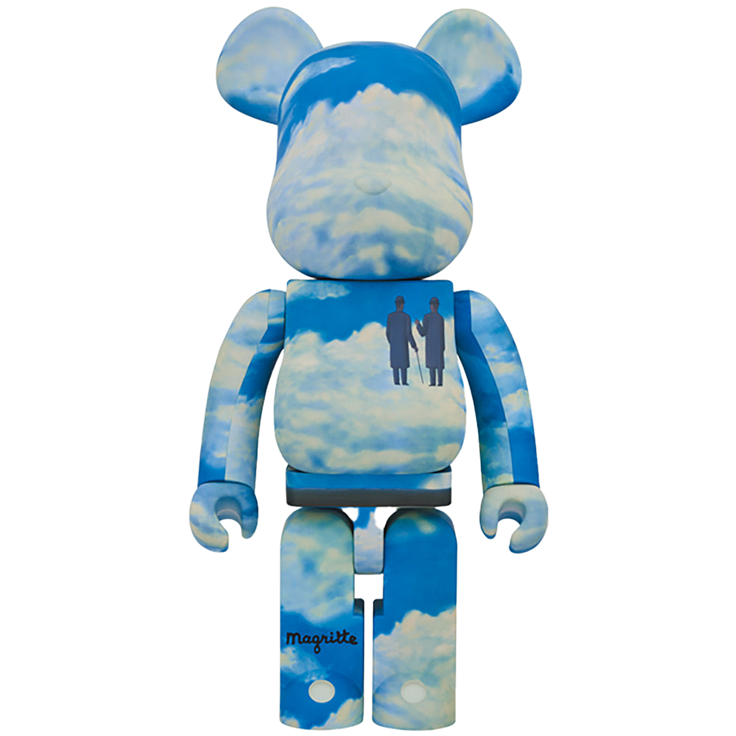 BE@RBRICK Rene Magritte "La Reconaissance Infinie (Infinite Recognition) 1963／ The Castle of the Pyrenees" 1000％
