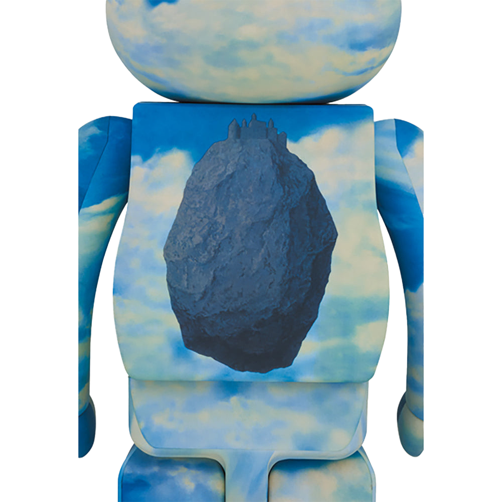 BE@RBRICK Rene Magritte "La Reconaissance Infinie (Infinite Recognition) 1963／ The Castle of the Pyrenees" 1000％