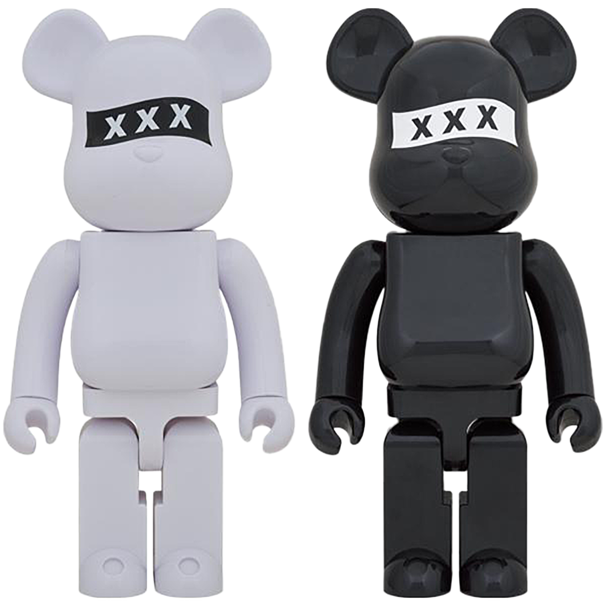 BE@RBRICK GOD SELECTION XXX 1000％ WHITE／BLACK