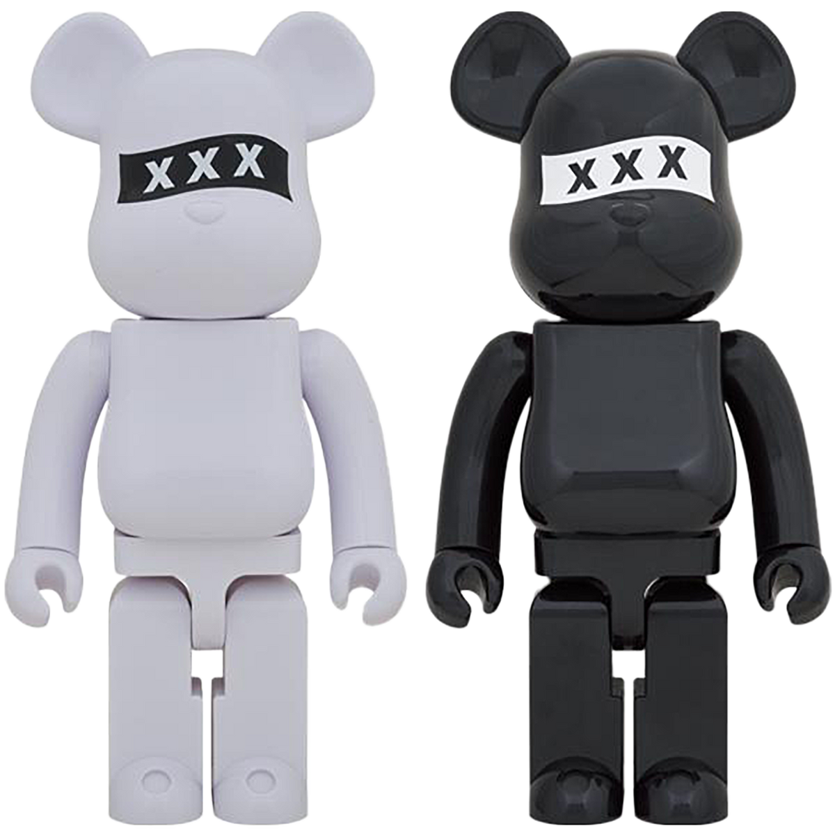 BE@RBRICK GOD SELECTION XXX 1000％ WHITE／BLACK