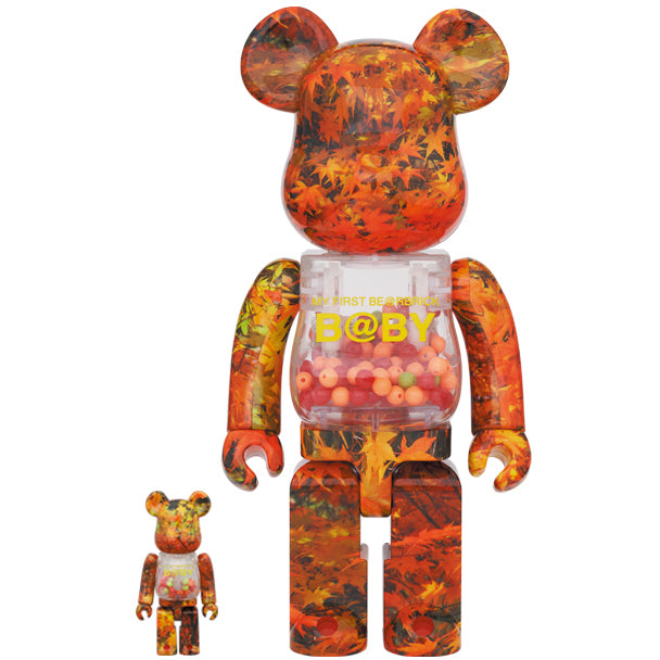 MY FIRST BE@RBRICK B@BY AUTUMN LEAVES Ver.100％ ＆ 400％_0