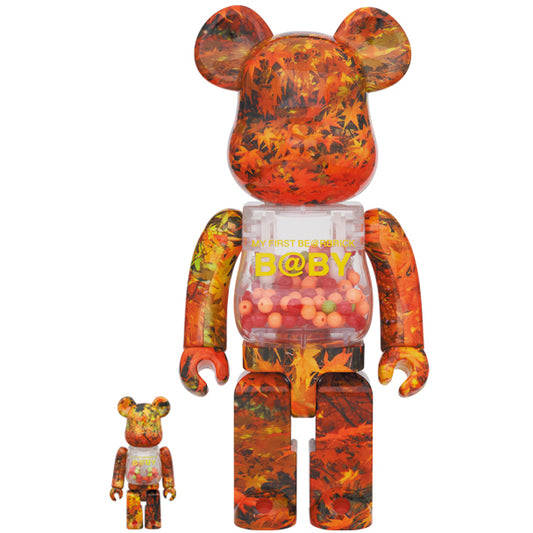 MY FIRST BE@RBRICK B@BY AUTUMN LEAVES Ver.100％ ＆ 400％_0