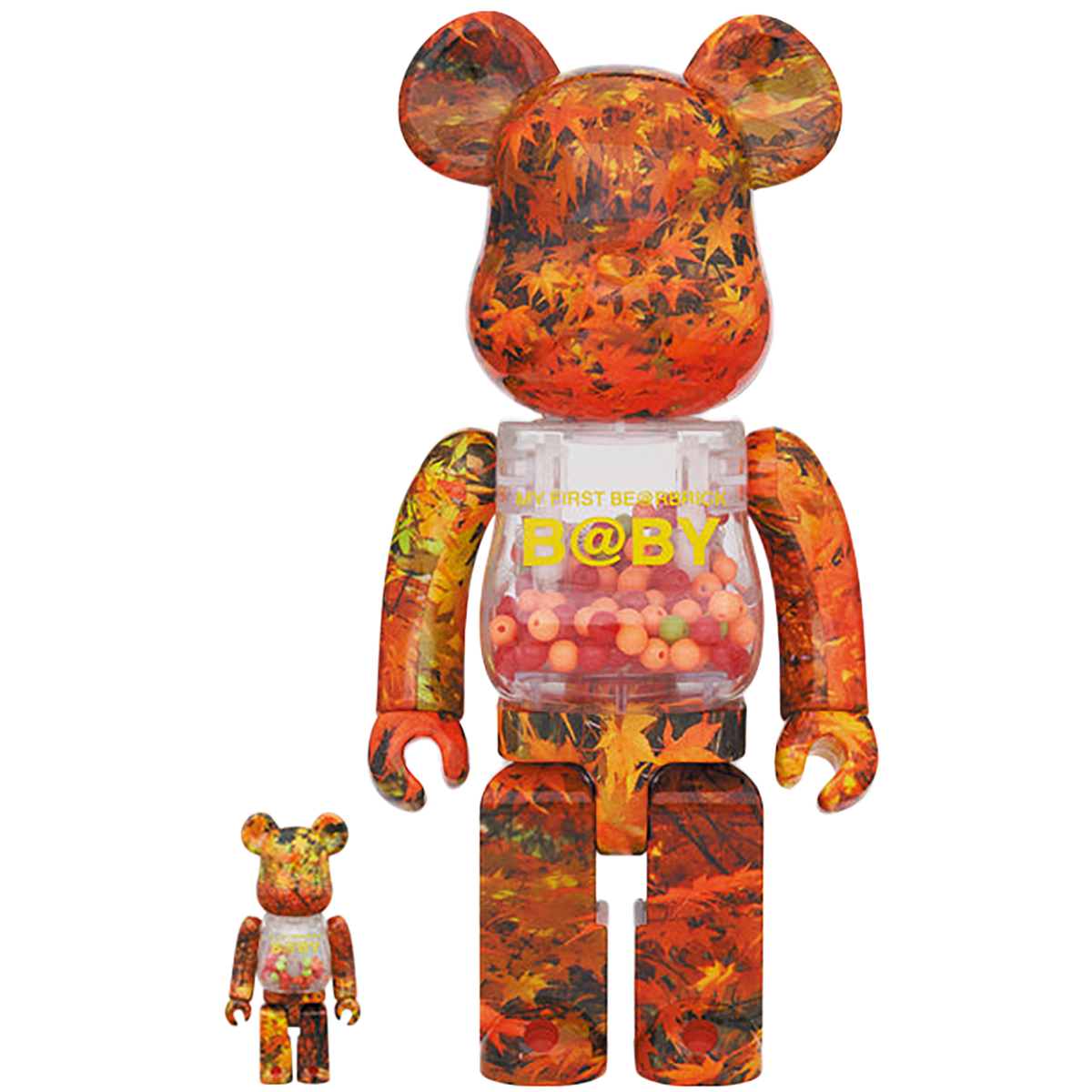 MY FIRST BE@RBRICK B@BY AUTUMN LEAVES Ver.100％ ＆ 400％
