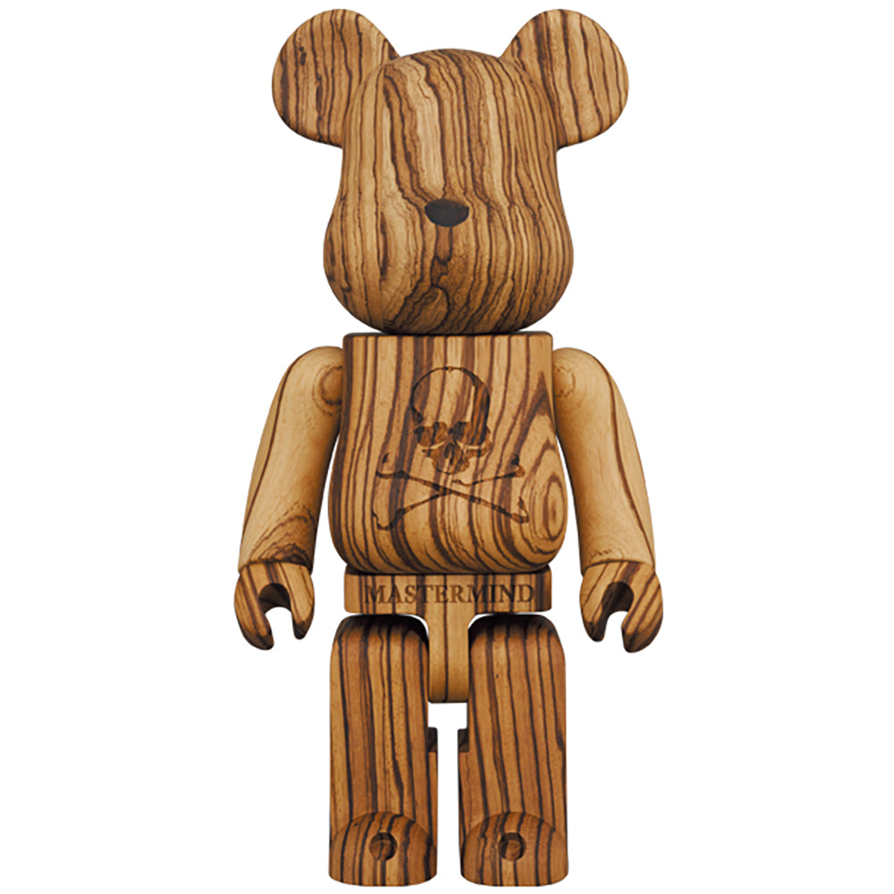 BE@RBRICK 400％ カリモク mastermind JAPAN ゼブラウッド_0
