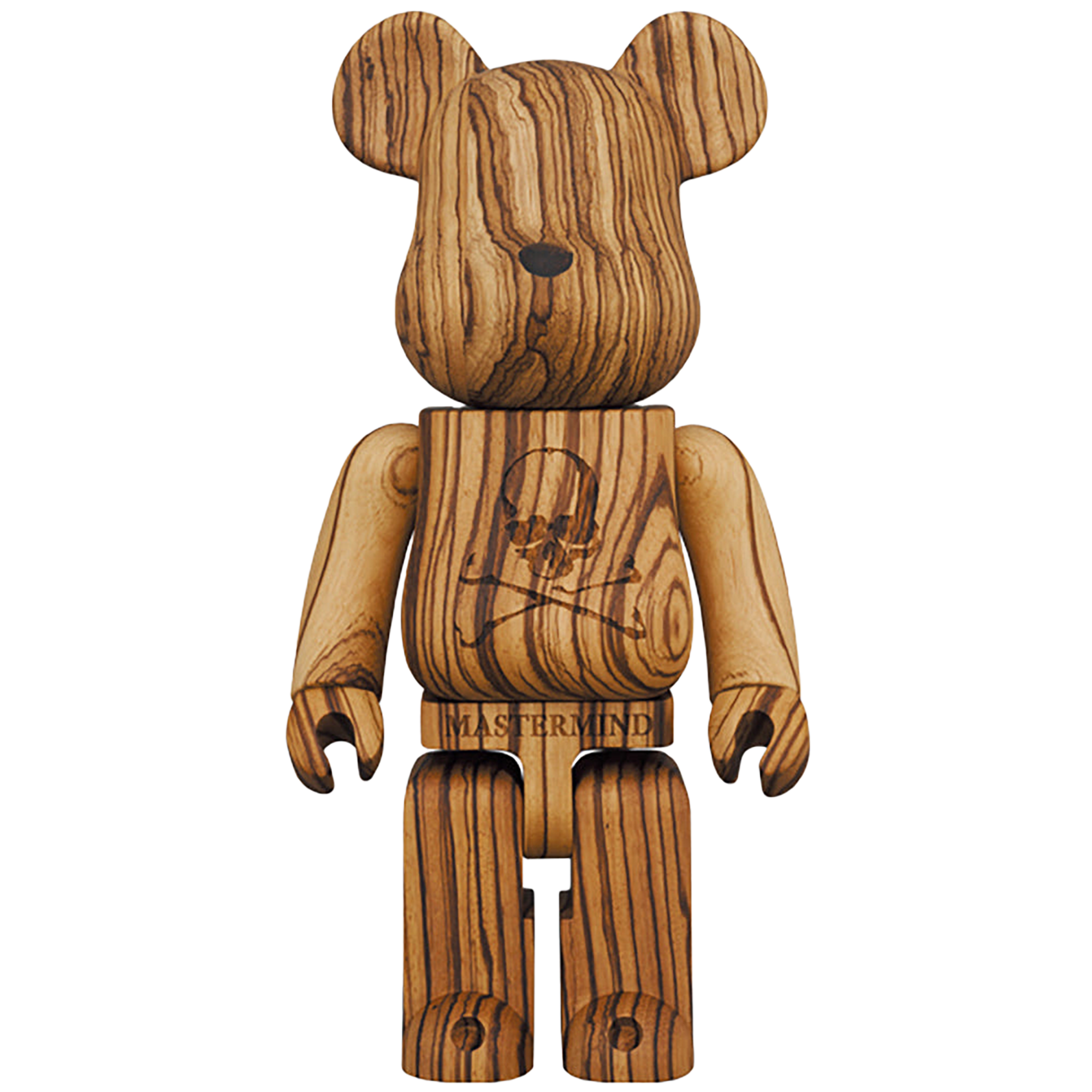 BE@RBRICK 400％ カリモク mastermind JAPAN ゼブラウッド