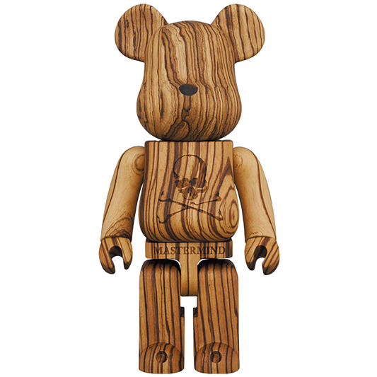 BE@RBRICK 400％ カリモク mastermind JAPAN ゼブラウッド