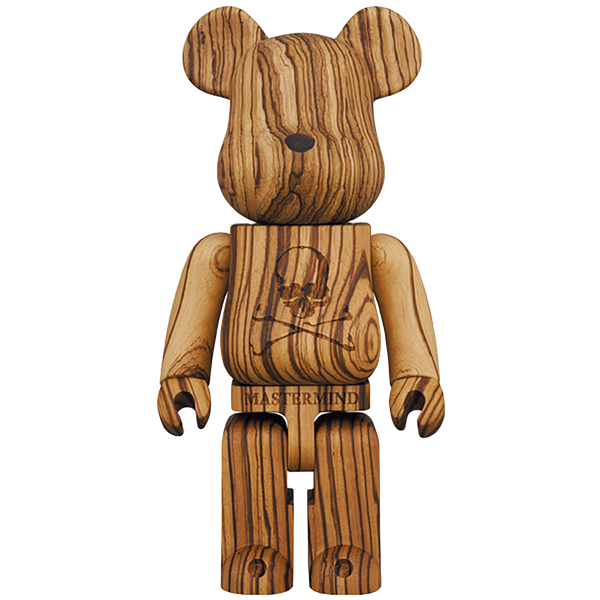 BE@RBRICK 400％ カリモク mastermind JAPAN ゼブラウッド | MEDICOM