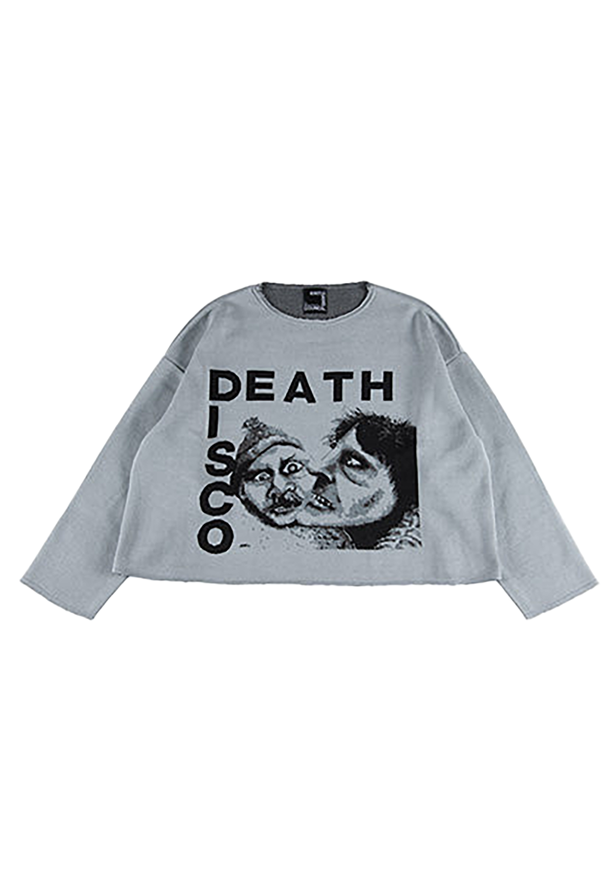 KNIT GANG COUNCIL "PIL" CREW NECK SWEATER "DEATH DISCO"