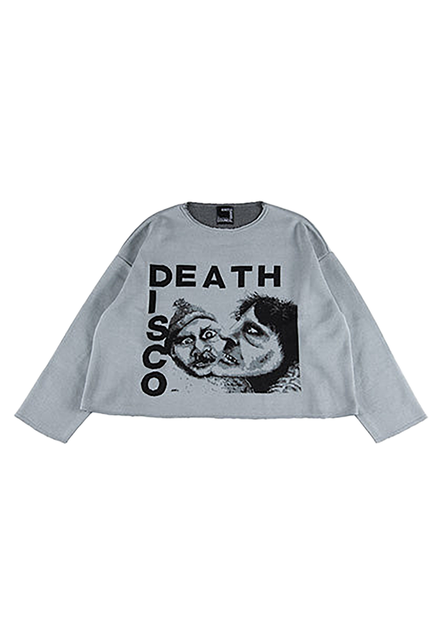 KNIT GANG COUNCIL "PIL" CREW NECK SWEATER "DEATH DISCO"