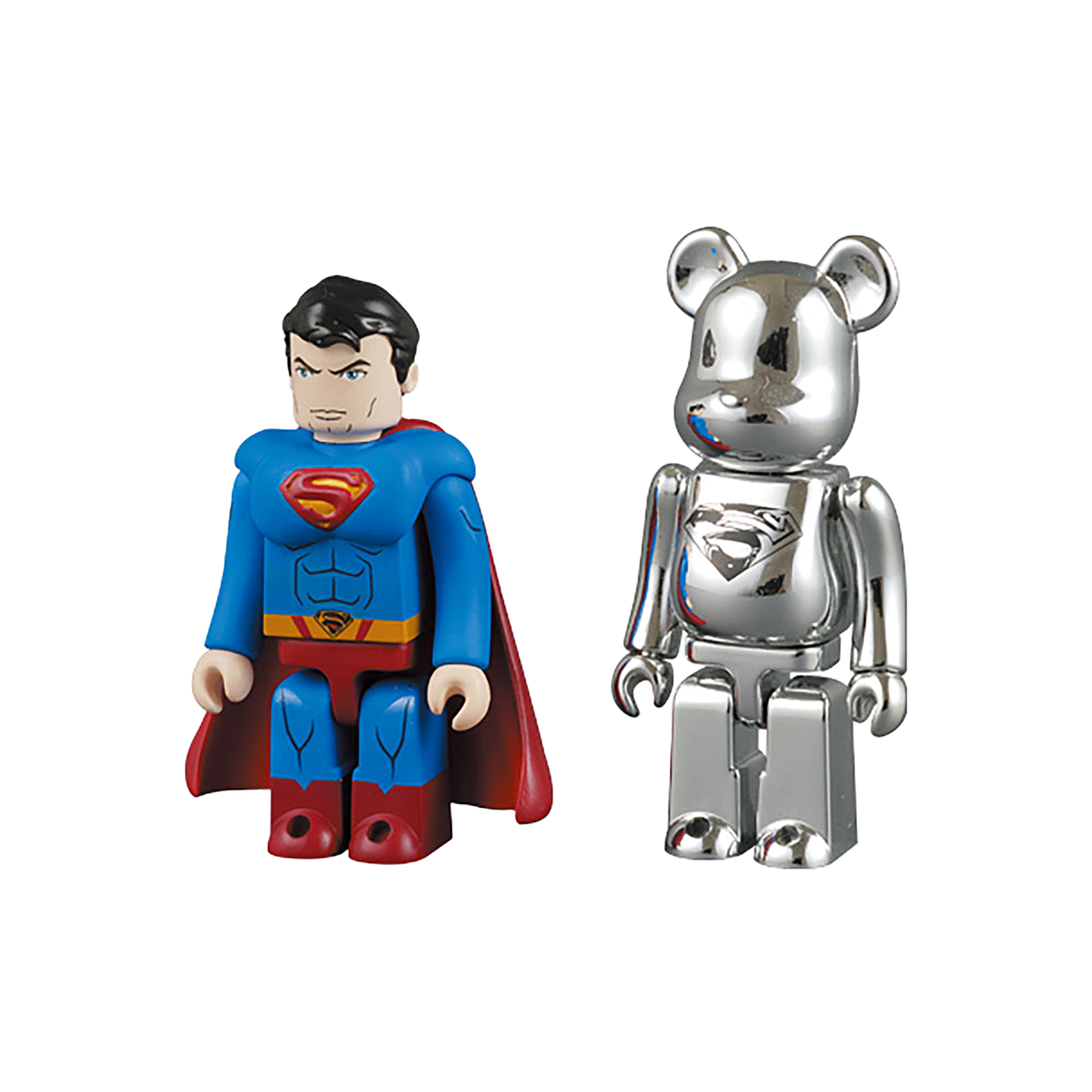 SUPERMAN KUBRICK ＆ MAN OF STEEL BE@RBRICK SET