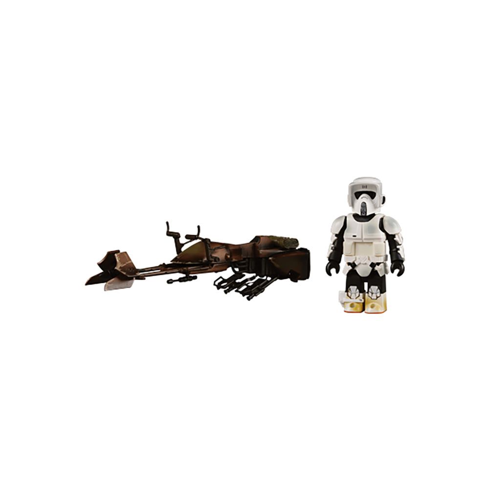 KUBRICK IMPERIAL SPEEDER BIKE(TM) with SCOUT TROOPER(TM)_1