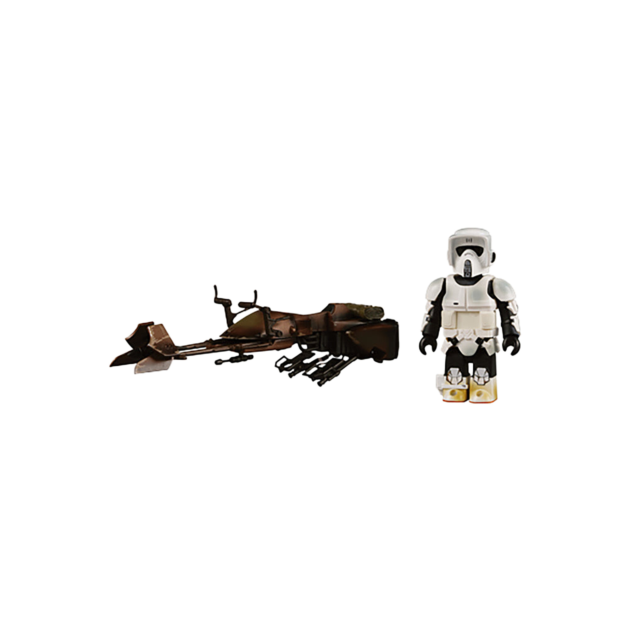 KUBRICK IMPERIAL SPEEDER BIKE(TM) with SCOUT TROOPER(TM)