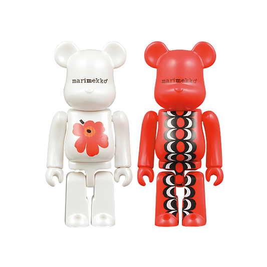 UNIKKO 100% BE@RBRICK + UNIKKO PLYWOOD TRAY / KAIVO 100% BE@RBRICK + KAIVO PLYWOOD TRAY