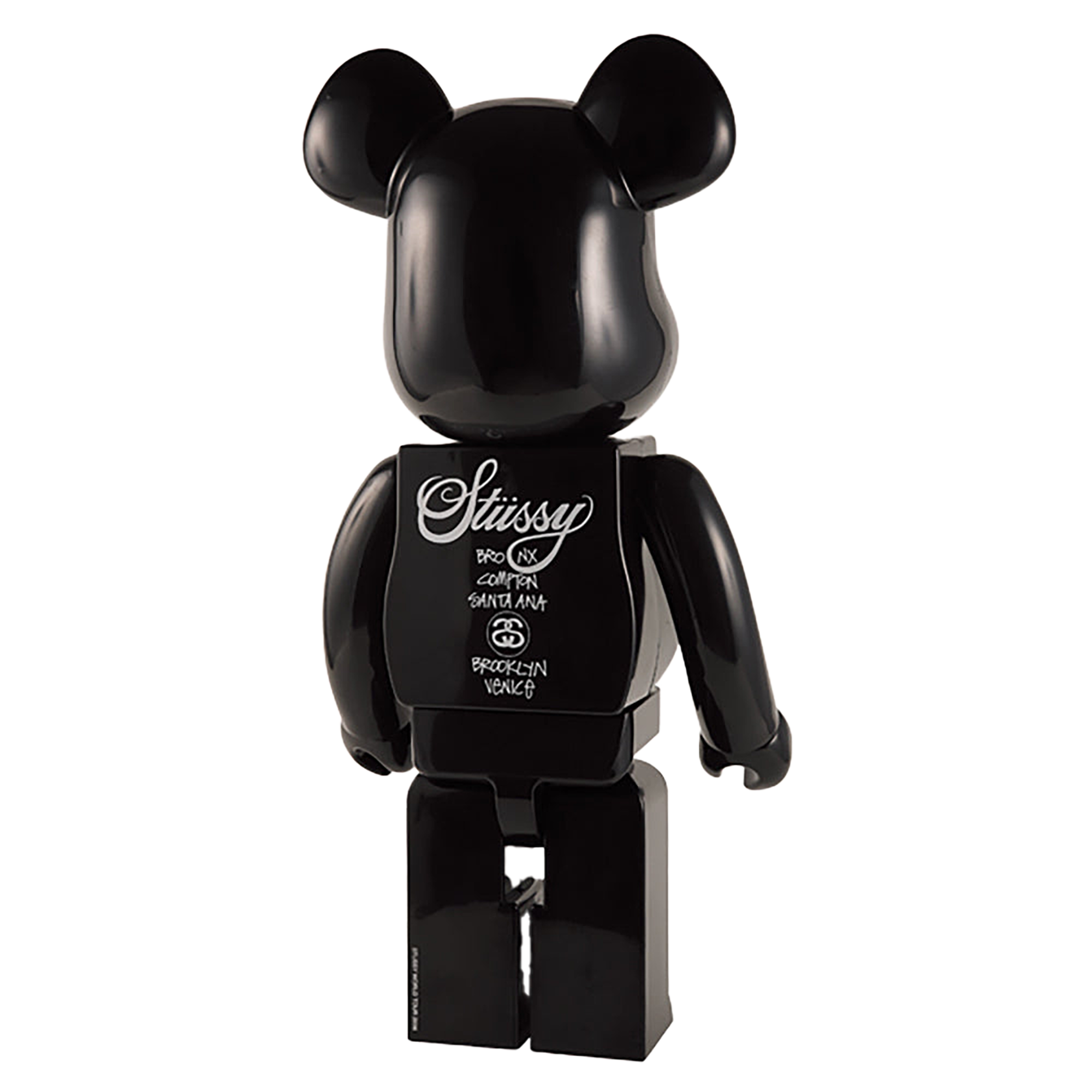 STUSSY WORLD TOUR BE@RBRICK 1000％ (BLACK)
