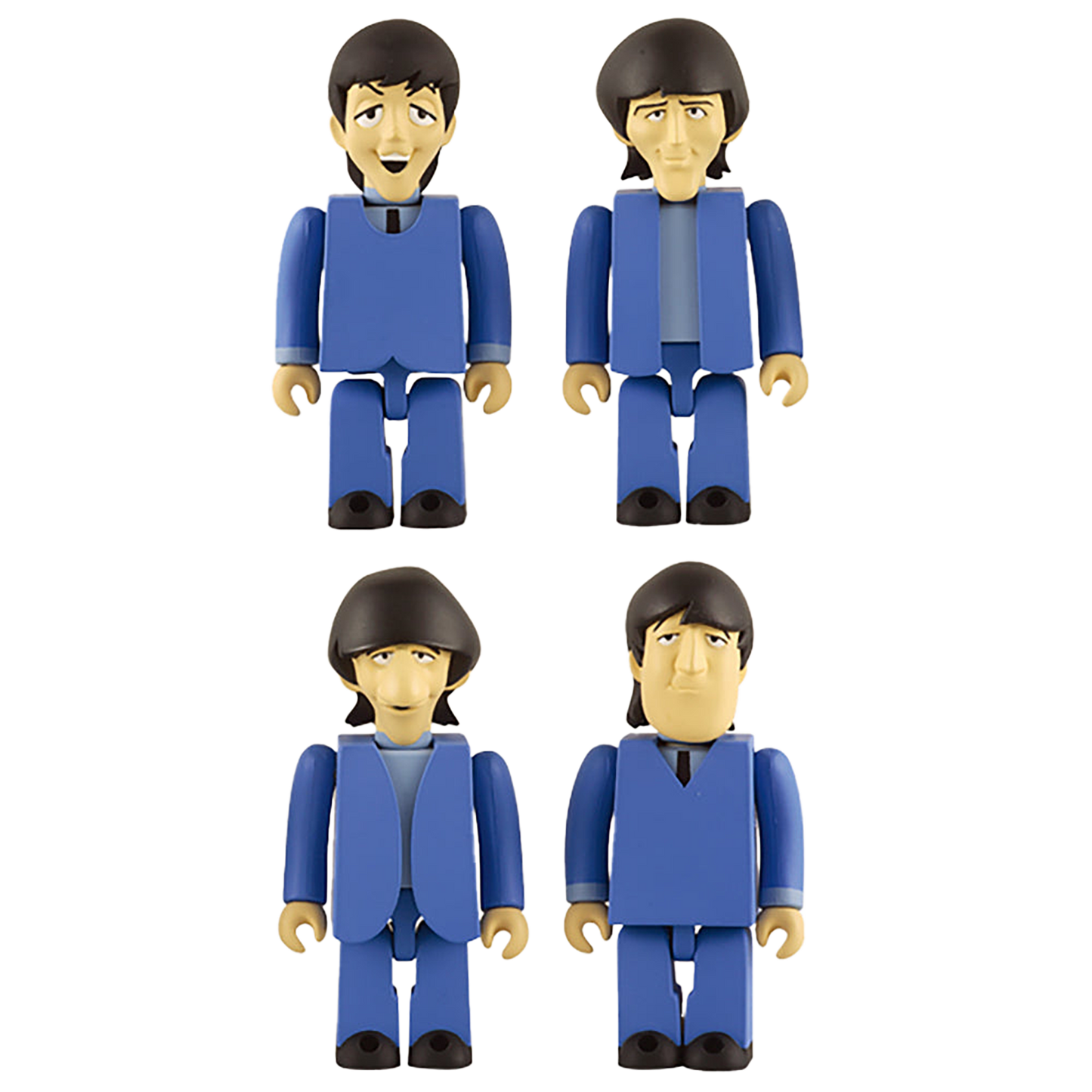 ザ・ビートルズ　The Beatles Kubrick 4体セットフィギュア KUBRICK アニメ・ザ・ビートルズ（4体セット） | MEDICOM TOY OFFICIAL