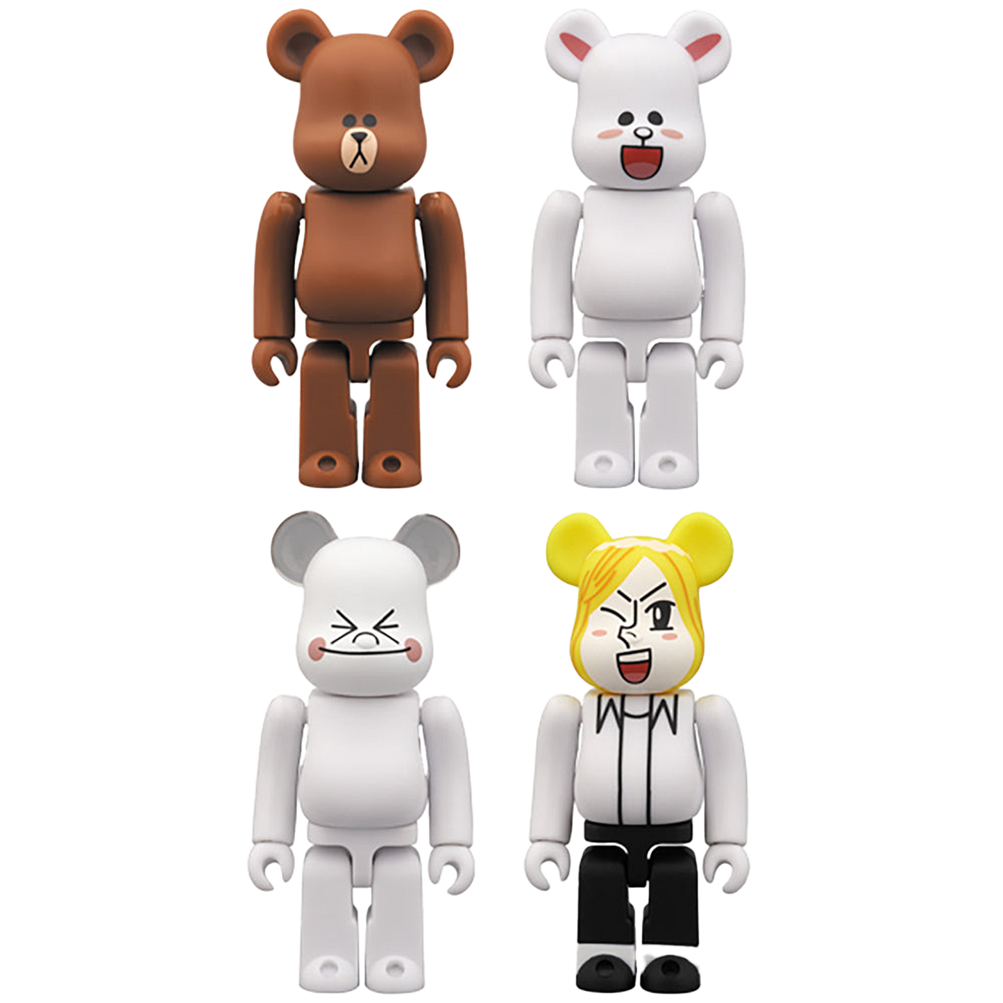BE@RBRICK ブラウン / コニー / ムーン / ジェームズ