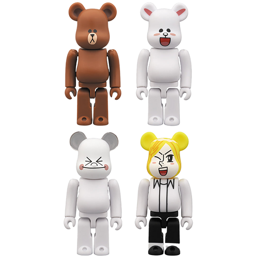 BE@RBRICK ブラウン / コニー / ムーン / ジェームズ