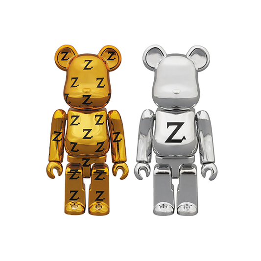 BE@RBRICK Zikzin ゴールド / シルバー