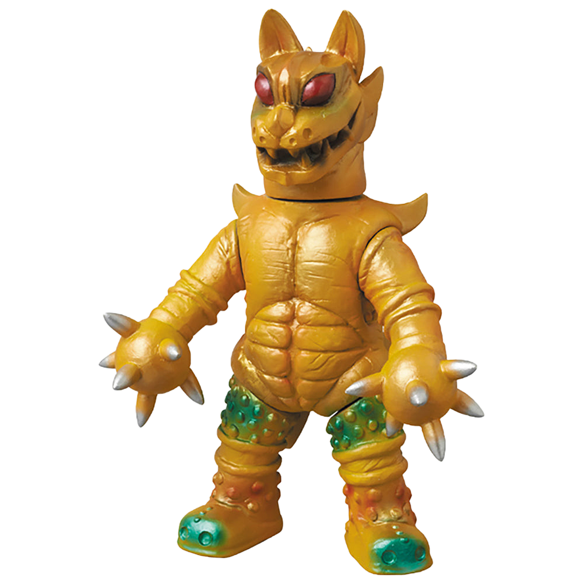 東映レトロソフビ　キカイダー　ゴールドウルフ ゴールドウルフ（人造人間キカイダーより） | MEDICOM TOY OFFICIAL STORE