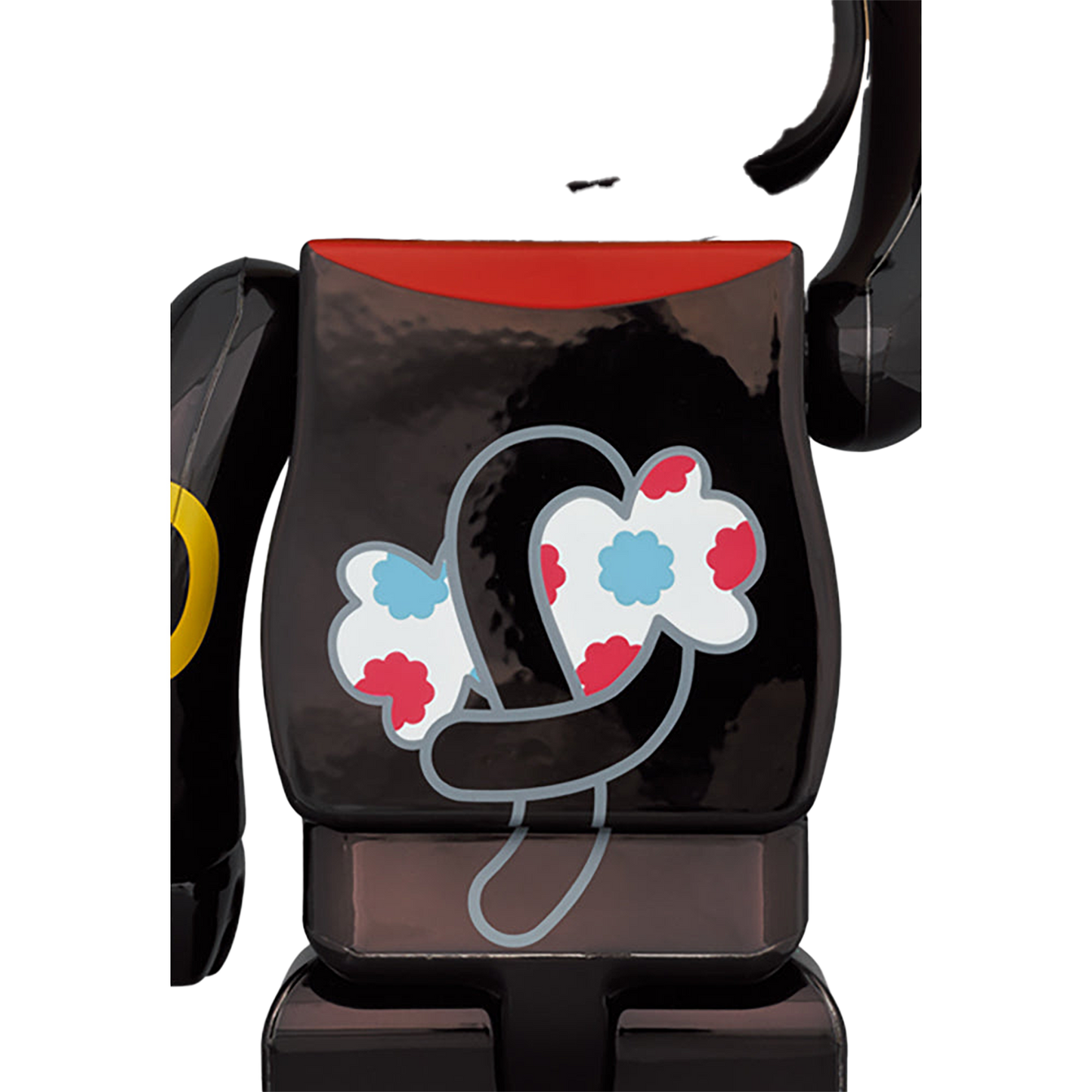 BE@RBRICK 招き猫 ペコちゃん 黒メッキ 100％ ＆ 400％