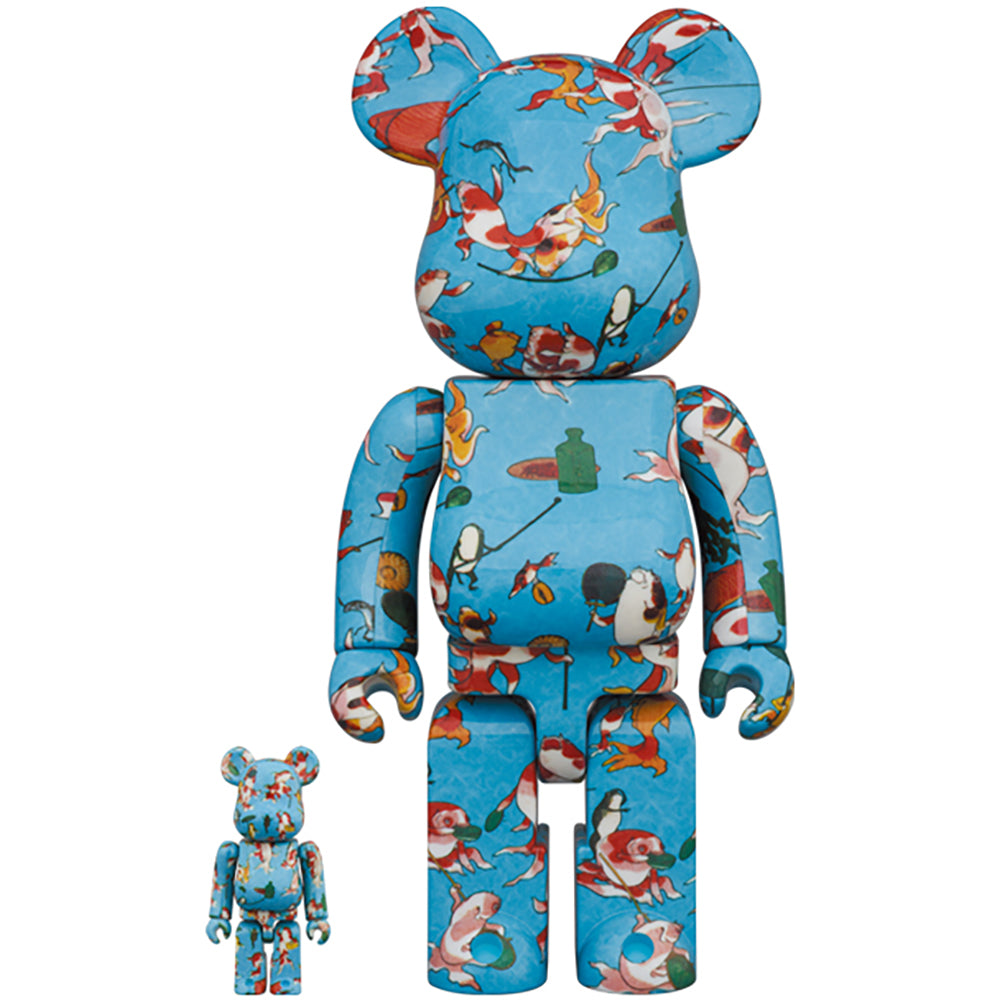 BE@RBRICK 歌川国芳「金魚づくし」100％ & 400％_0