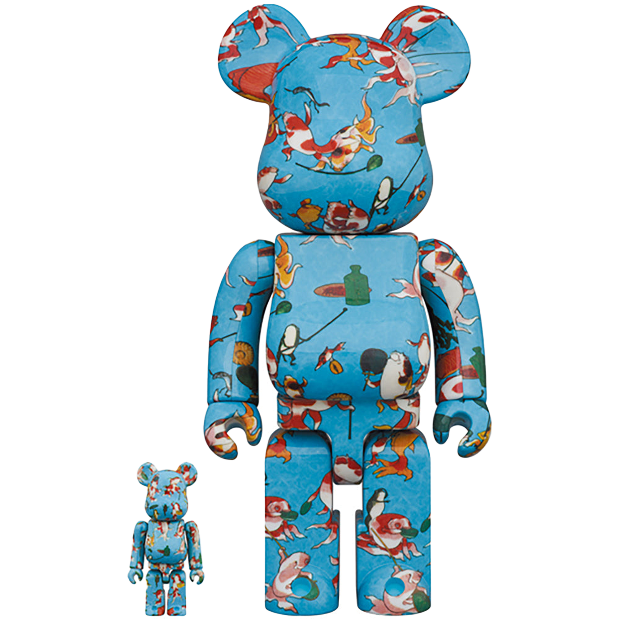 BE@RBRICK 歌川国芳「金魚づくし」100％ & 400％