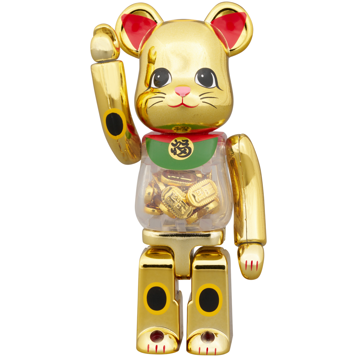 BE@RBRICK 招き猫 小判 開運 弍 金メッキ 100% & 400% | MEDICOM TOY BE@RBRICK 招き猫 小判 開運 弍 金メッキ 100% & 400% | MEDICOM TOY