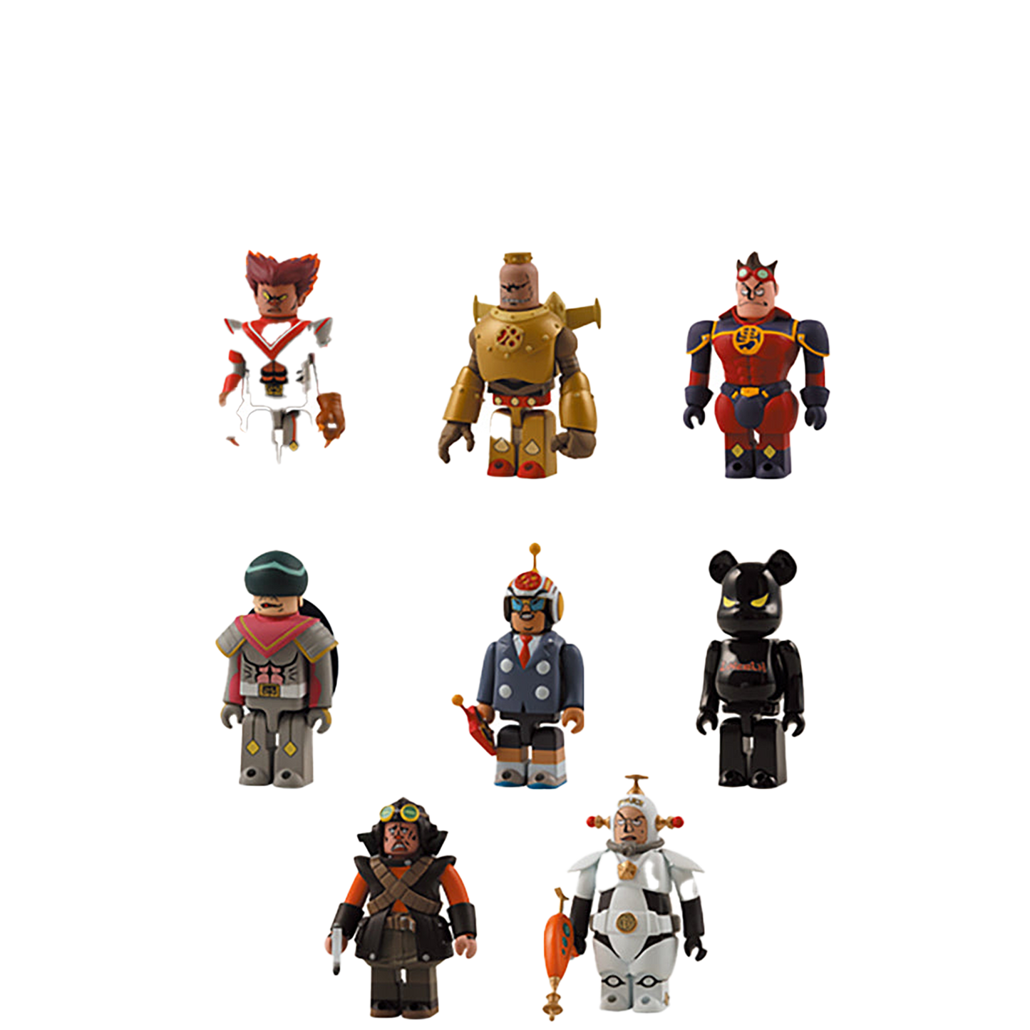 リンカーン フィギュア 3体セット リンカーン KUBRICK SET | MEDICOM TOY OFFICIAL STORE