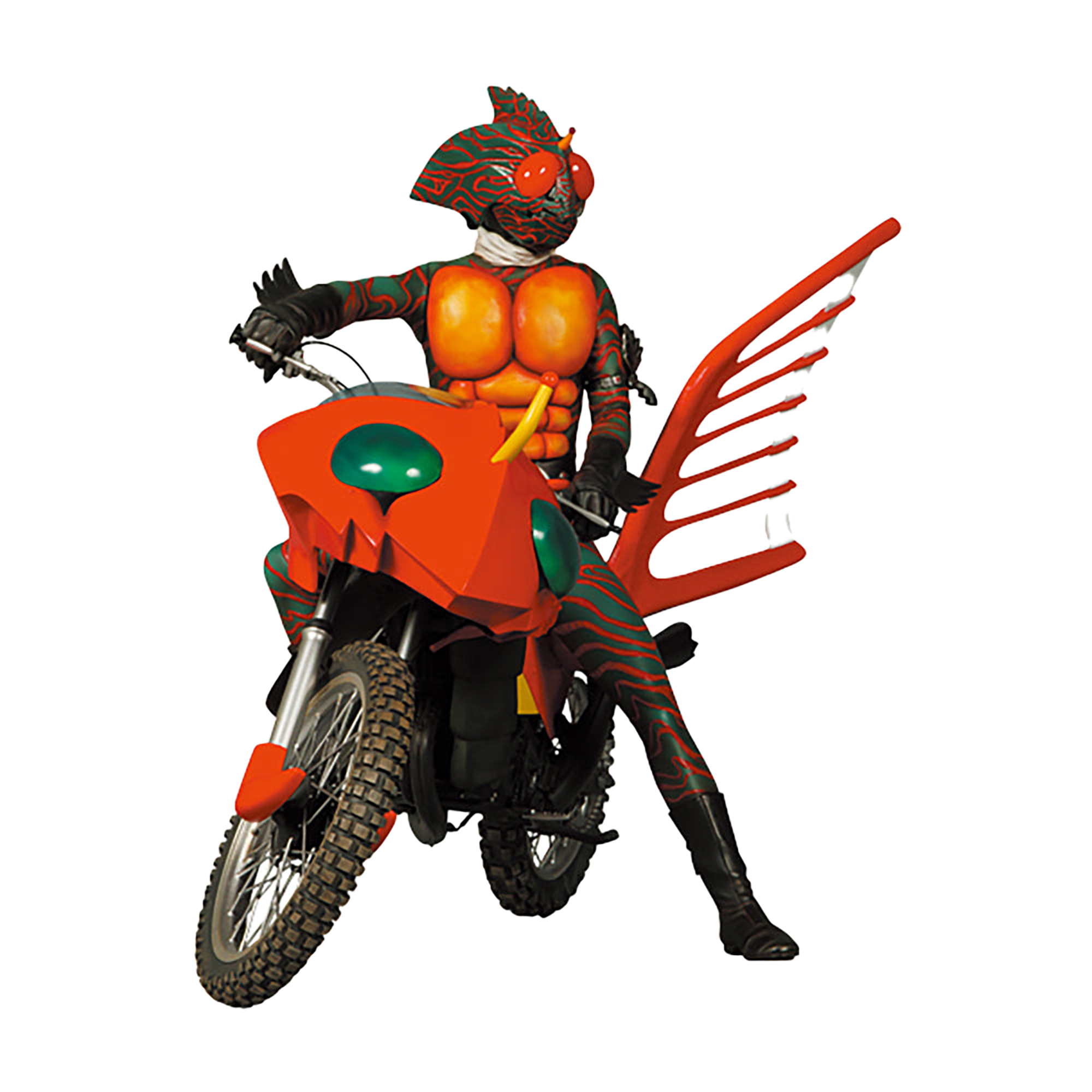 1/5スケール 仮面ライダーアマゾン ＆ ジャングラー