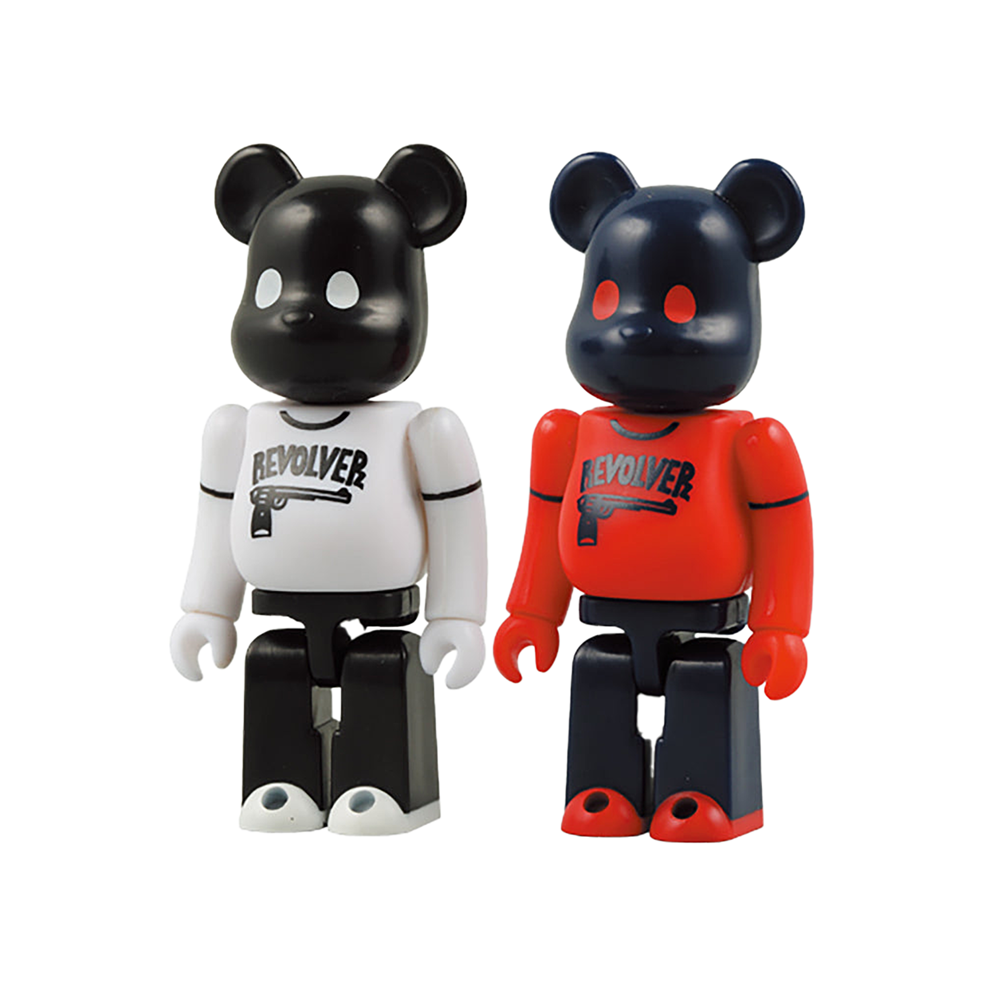 REVOLVER BE@RBRICK White & Red