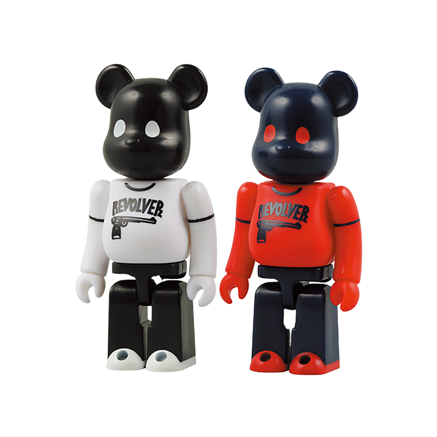 REVOLVER BE@RBRICK White & Red