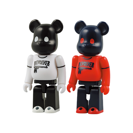 REVOLVER BE@RBRICK White & Red