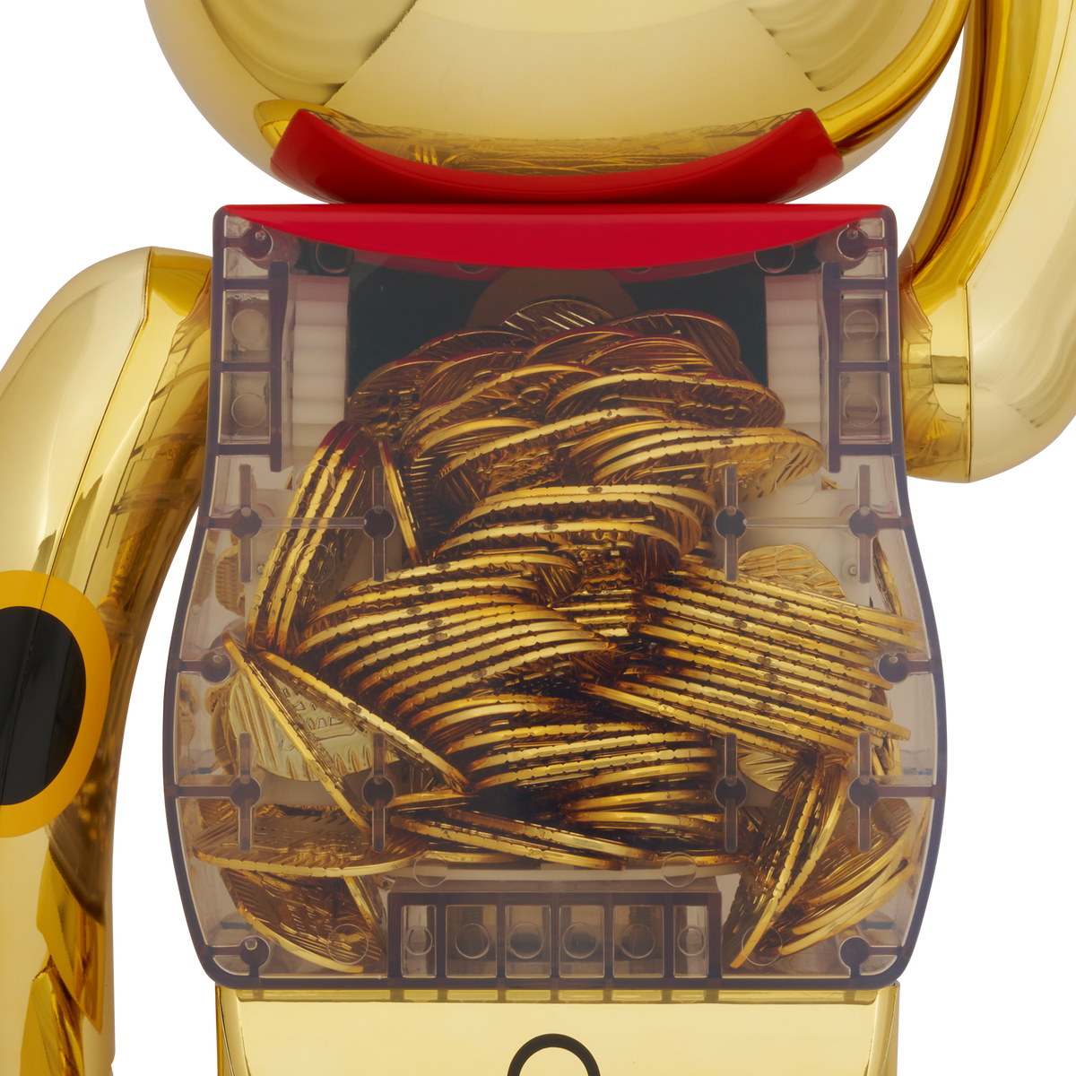 BE@RBRICK Maneki Neko Coin Good luck 2 Gold Plating 1000% 