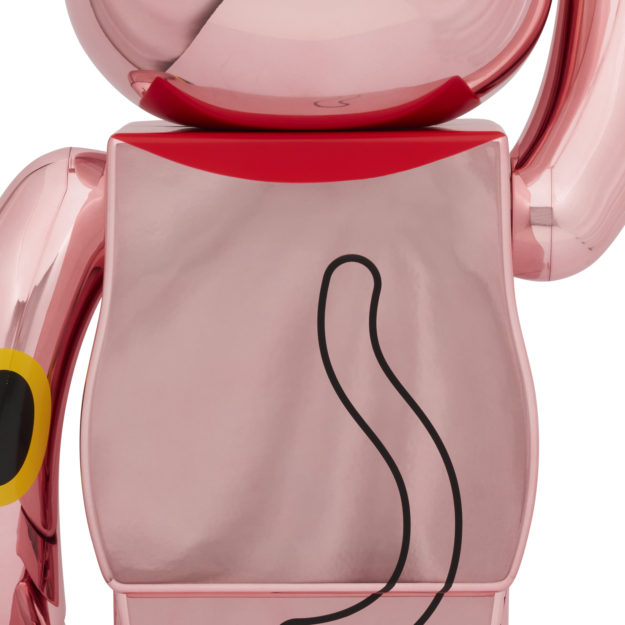 BE@RBRICK 招き猫 桃金メッキ 1000％ - BE@RBRICK (ベアブリック