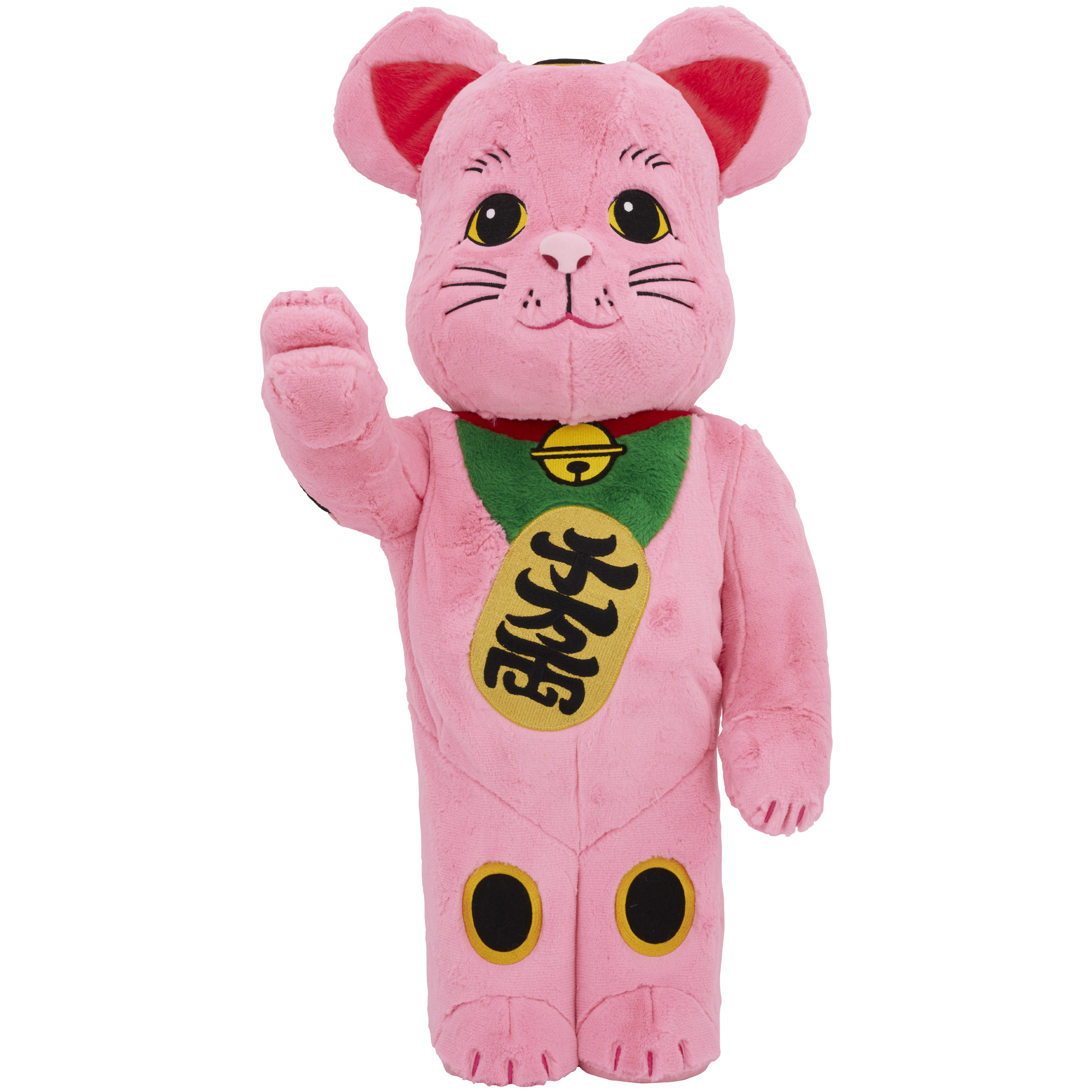 BE@RBRICK Maneki Neko costume Pink 1000%