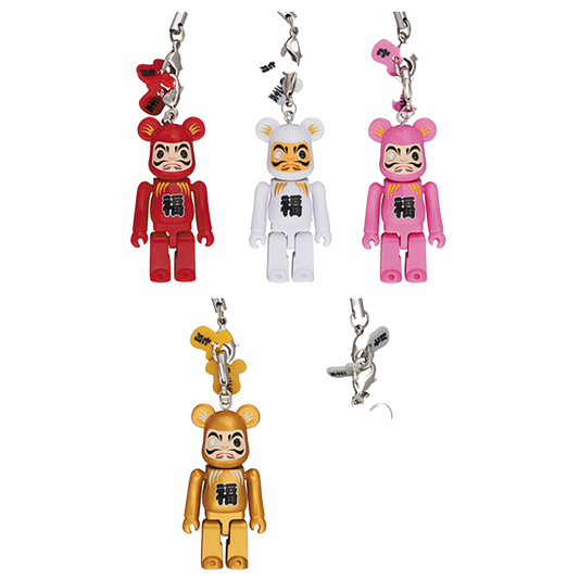 Happy BE@RBRICK 達磨 (赤 / 白 / ピンク / 金 / 銀)
