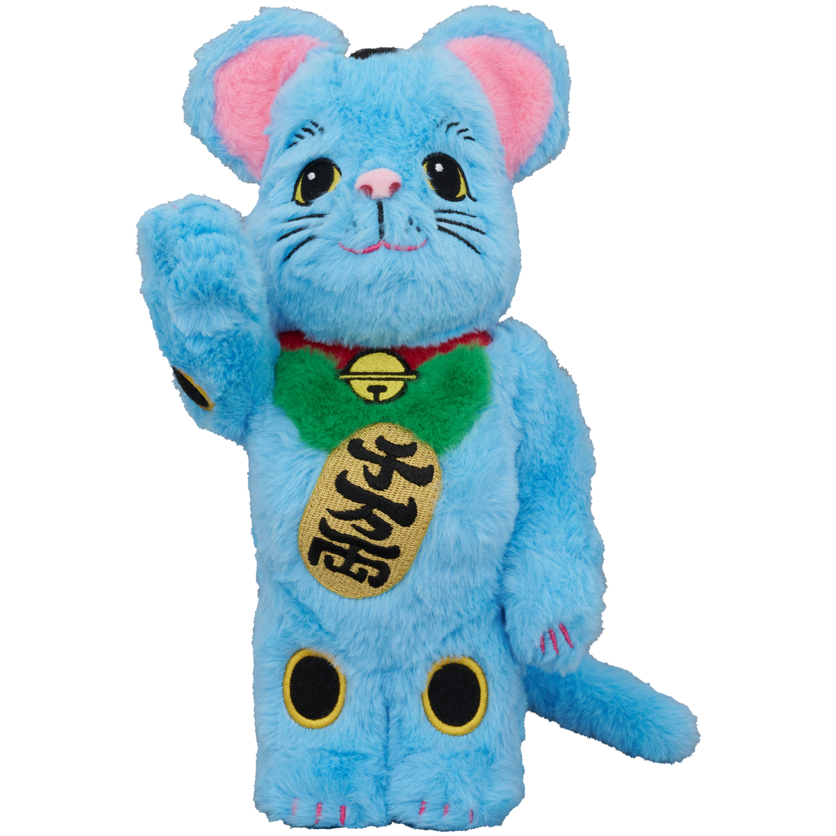 BE@RBRICK Maneki Neko costume Sky blue 400％ 