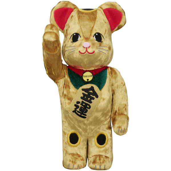 ディズニーストア　着ぐるみプーさん　招き猫　仕事運 BE@RBRICK 招き猫 金 金運 着ぐるみ 400％ | MEDICOM TOY OFFICIAL STORE
