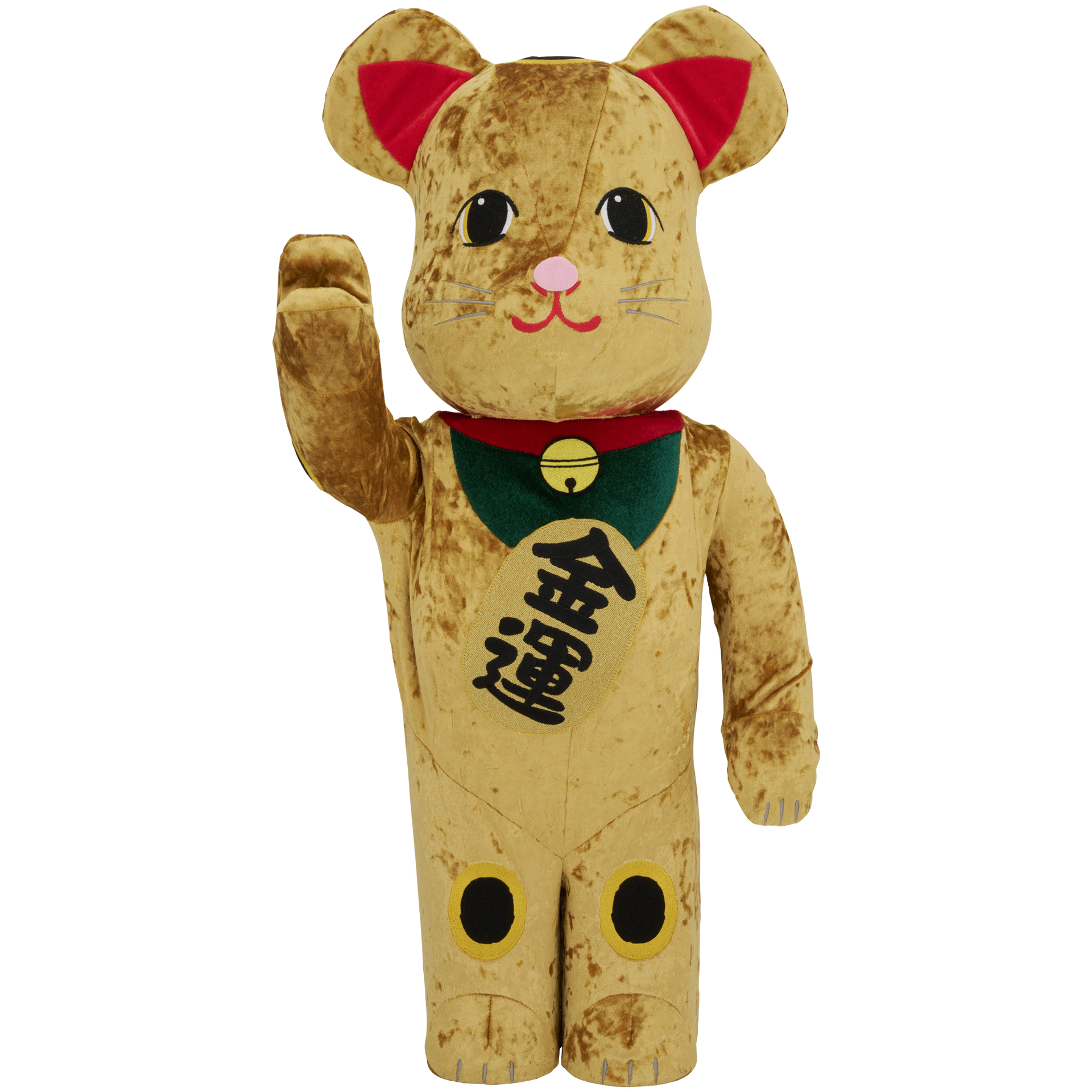 BE@RBRICK 招き猫 開運 銀×千万両 金 1000％ BE@RBRICK 招き猫 千万両 金×開運 銀 1000％ | MEDICOM TOY OFFICIAL STORE