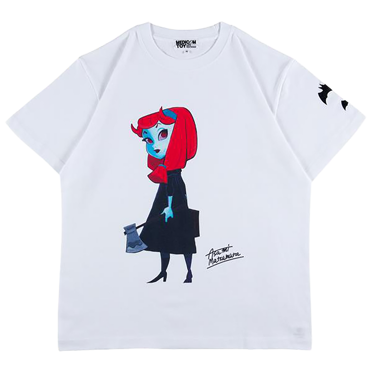 M*!様 チューブ2020ライブグッズLサイズ 青 MLE ASAMI MATSUMURA シリーズ TEE DESIGN-C “AXE” | MEDICOM TOY
