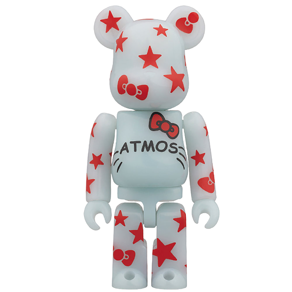 atmos × HELLO KITTY ベアブリック フィギュア atmos X HELLO KITTY BE@RBRICK | MEDICOM TOY OFFICIAL STORE