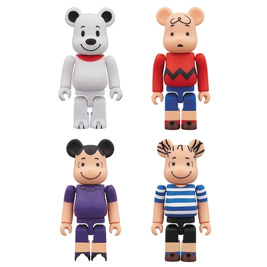 BE@RBRICK SNOOPY / CHARLIE BROWN / LUCY / LINUS