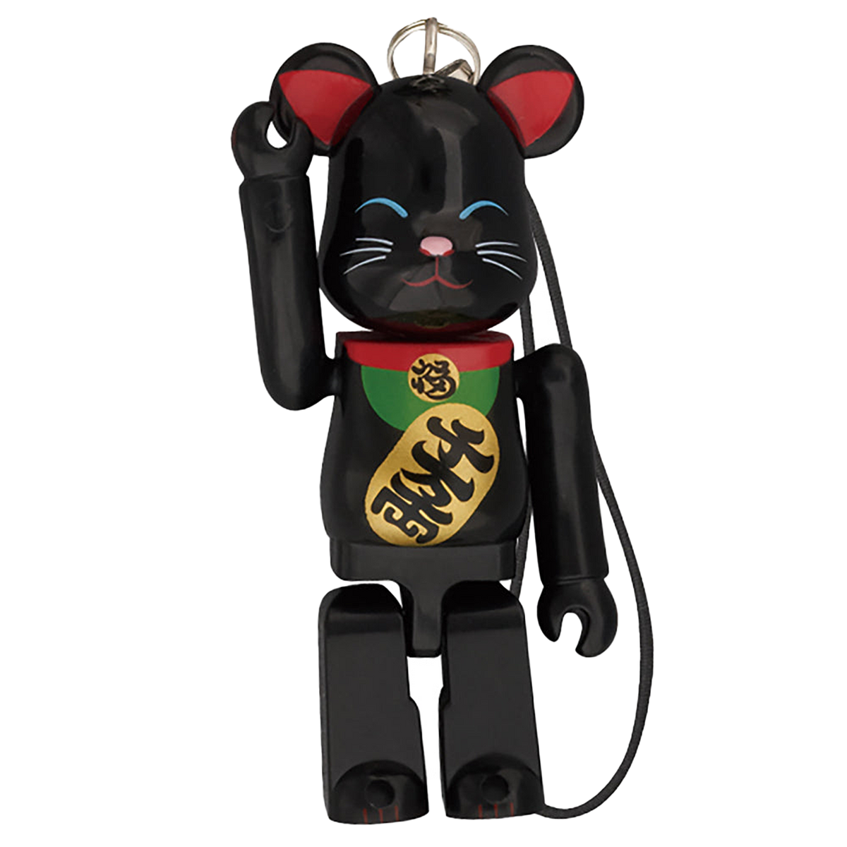 Happy BE@RBRICK 招き猫 黒
