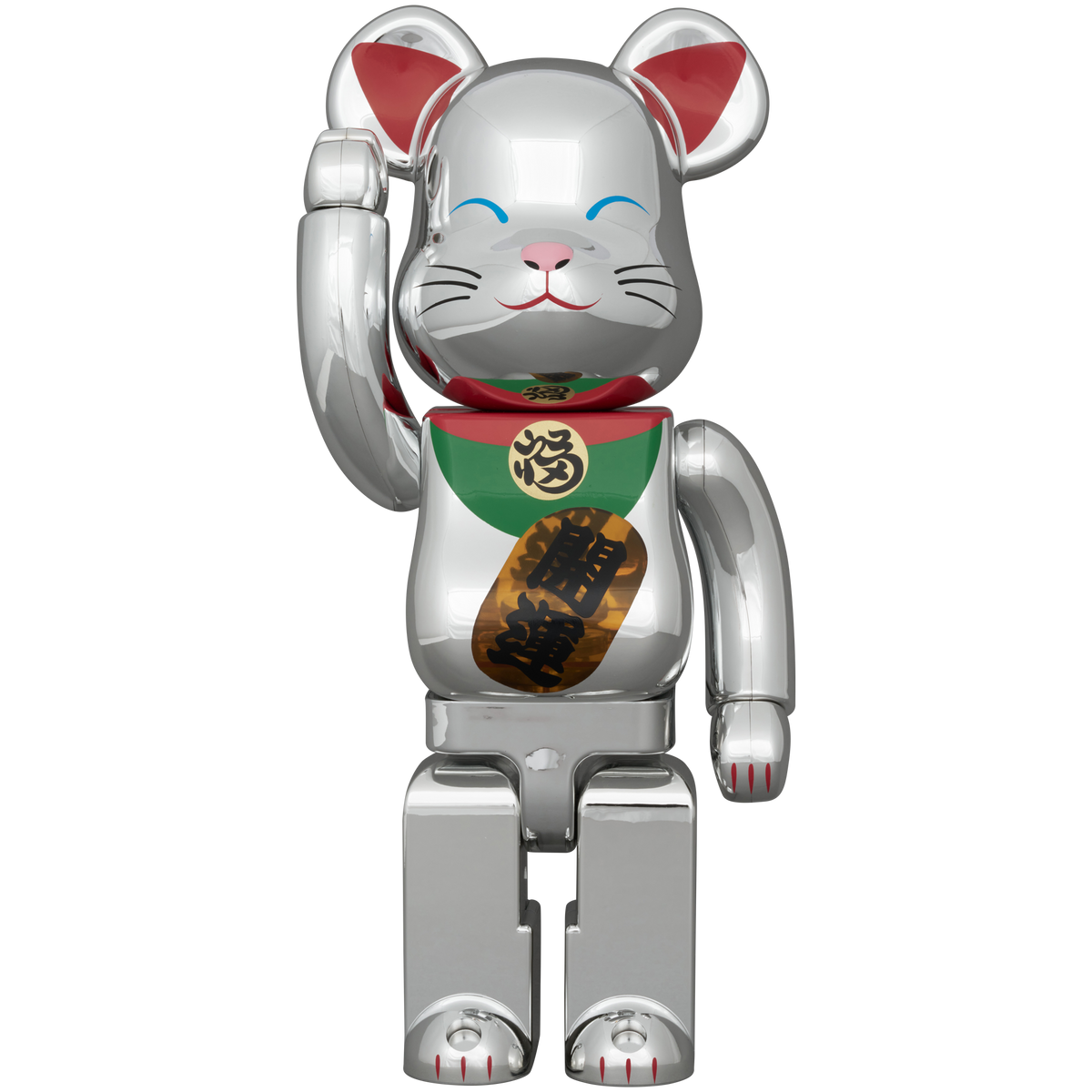 BE@RBRICK 招き猫 開運 弐 発光 銀メッキ 400% | MEDICOM TOY BE@RBRICK 招き猫 開運 弐 発光 銀メッキ 400% | MEDICOM TOY