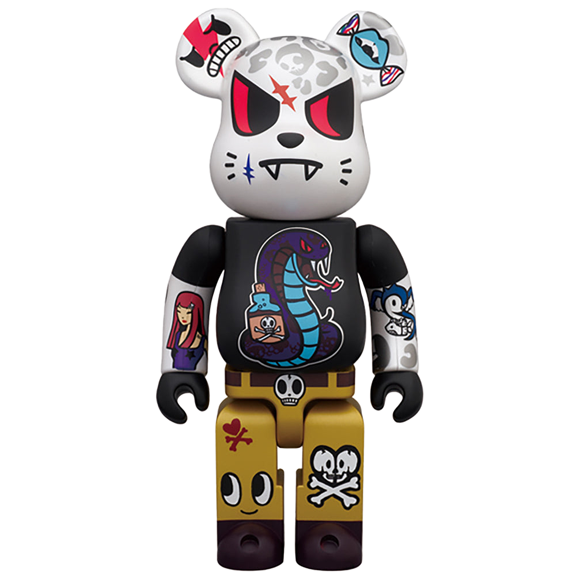WORLD WIDE TOUR BE@RBRICK 400% TOKIDOKI