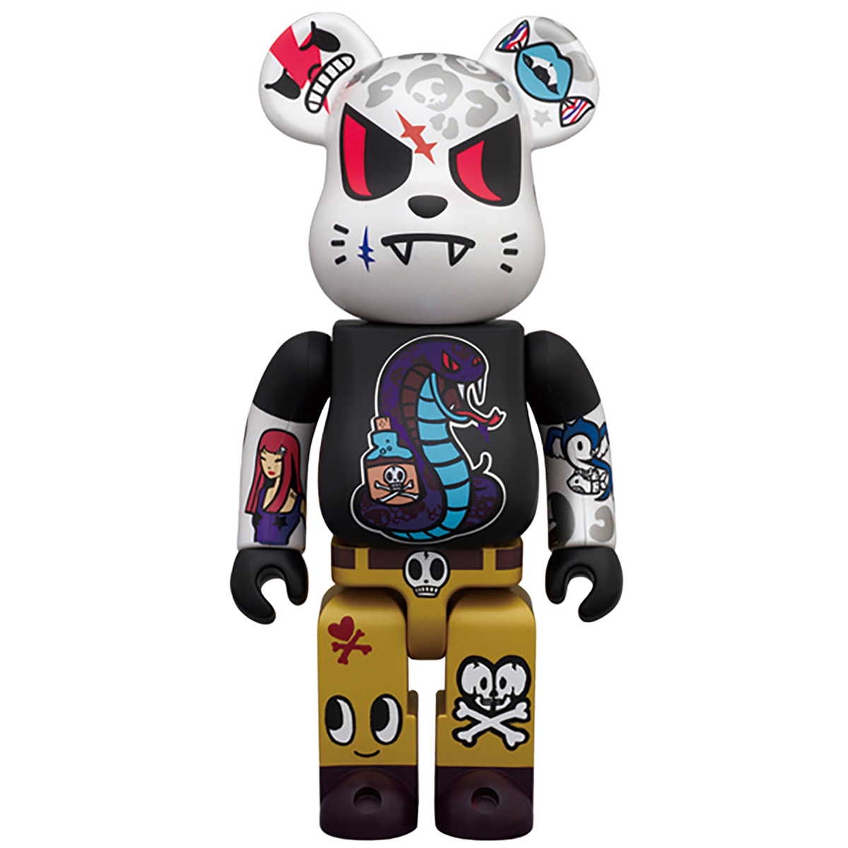 WORLD WIDE TOUR BE@RBRICK 400% TOKIDOKI | MEDICOM TOY OFFICIAL STORE