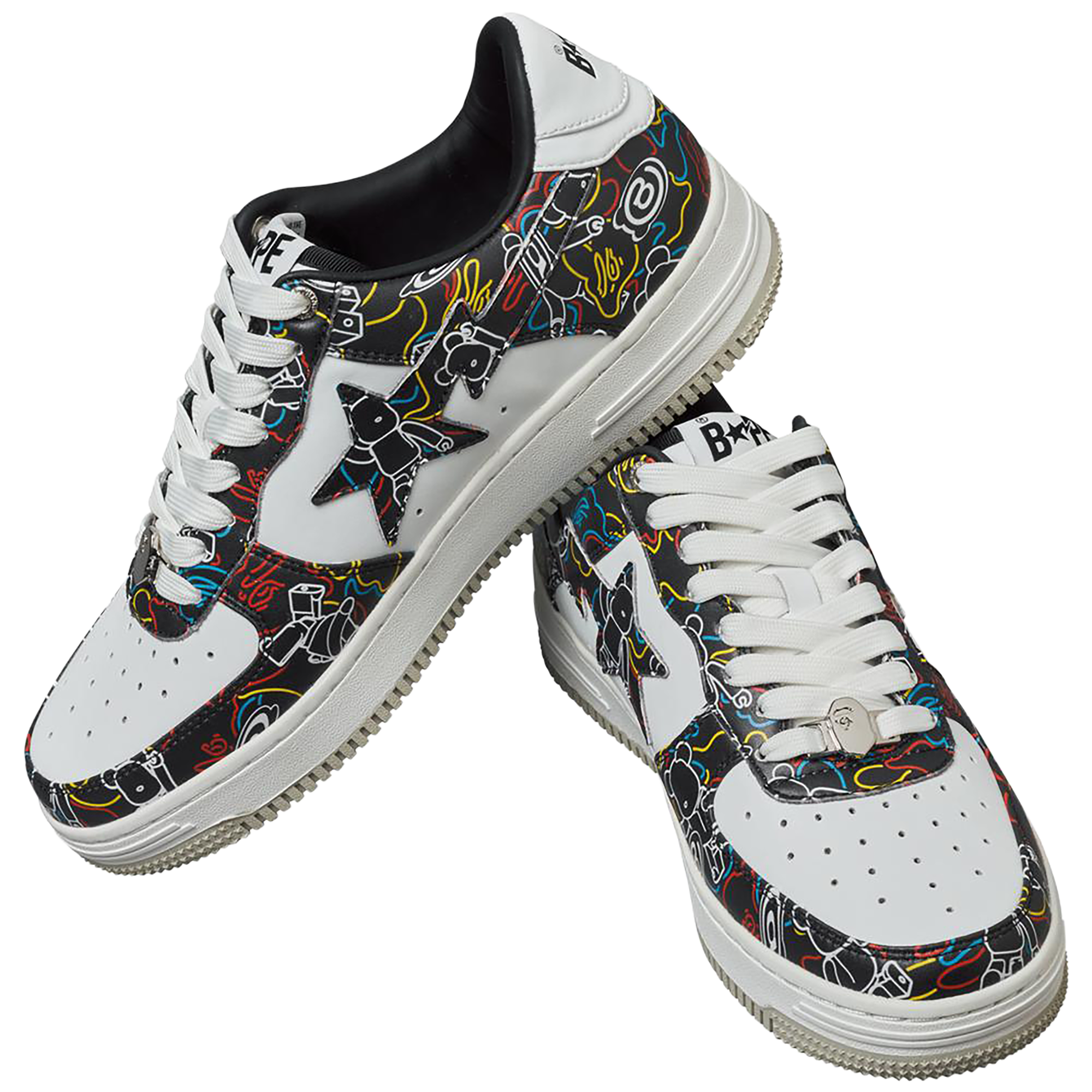 BAPE STA MEDICOM 玩具 BE@RBRICK 迷彩黑色