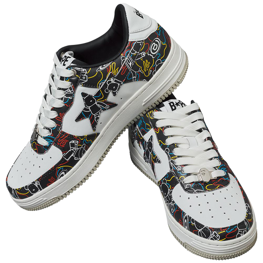 BAPE STA MEDICOM 玩具 BE@RBRICK 迷彩黑色